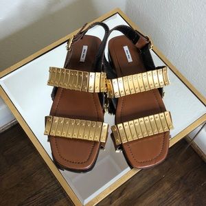 Miu Miu Gladiator Sandals for Summer